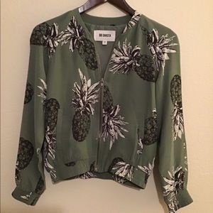 BB Dakota pineapple print jacket